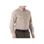 First Tactical Men's V2 Tactical Long Sleeve Shirt Khaki 111006-055 - Additional Image 2