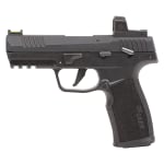 Sig Sauer P322 BLACK ROMEO-RS 22LR 4" Bbl SAO Fiber Optic Adjustable Sights Black Polymer Grip Pistol w/(2) 20rd Poly Mags 322C-B-RS