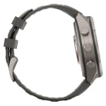 Garmin Fenix 9 Pro 47mm Titanium Smartwatch w/ Solar Display, Pebble Gray-Silver Gray Silicone Band 010-04338-05 - Additional Image 4