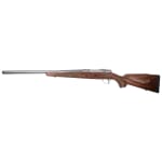 Sako 90 Varmint Laminated Stainless Steel 223 REM No Sights 23.7 Fluted BBL 1:8 TPI RH SS Trig 5RD Laminate / Oiled Brown J06030