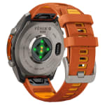 Garmin Fenix 9 Pro 47mm Titanium Smartwatch w/ inReach, AMOLED Display, Autumn Orange-Spark Orange Silicone Band 010-04336-00 - Additional Image 10