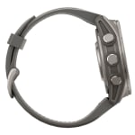 Garmin Fenix 9 43mm Titanium-Color Smartwatch w/ Built-In Flashlight, AMOLED Display, Pebble Gray Silicone Band 010-04761-10 - Additional Image 4