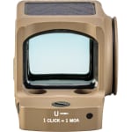 Vortex Optics Defender ST Tan Enclosed Solar Micro Red Dot Sight w/3 MOA Dot & 32 MOA Circle, Motion Activated, DeltaPoint Pro Mount DFST-MRD3-E-T - Additional Image 9