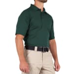 First Tactical Men's Performance Short Sleeve Polo Spruce Green 112509-812 - Additional Image 5