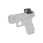 Vector Optics Frenzy FA Multi-Reticle Green Dot EDC Sight MGT Footprint with Motion Activation & Auto-Off, NV Settings, Side-Load Battery SCRD-GM68 - Additional Image 12