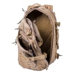 First Tactical Tactix Half-Day 27L Coyote Backpack Plus w/ YKK Zippers, Shovel Backboard, Lynx Laser-Cut Platform MOLLE/PALS Compatible 180036-060-1SZ - Additional Image 3