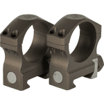 Nightforce X-Treme Duty 34mm 1.00" Medium UltraLite 6 Screw Dark Earth DEMO Ring Set A679 - Additional Image 1