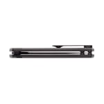Tekto F4 Echo Black S35VN Blade Aluminum Handle Black G10 Inserts Black Accents Drop Lock Fine Edge Folding Knife F4R-T6GBK-S35BK5-A1 - Additional Image 2