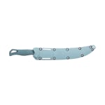 Benchmade Fishcrafter 9" Fixed Blade Trailing-Point Depth Blue Santoprene Knife 18020