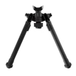 Magpul 6.30-10.30" Vertical Adjustment Black Aluminum Bipod w/Sling Stud Attachment & Rubber Feet for AR-Platform MAG1075-BLK - Additional Image 1
