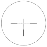 Trijicon Credo HX 2.5-15x56mm SFP Red/Grn PowerDot BDC Hunter Holds 30mm Tube Riflescope w/Exposed Elevation Tool & Return to Zero CRHX1556-C-2900052