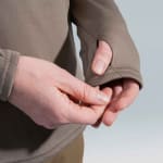 First Lite Women's Approach Quarter Zip Walnut WBAQZWN - Additional Image 8