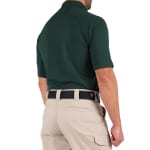 First Tactical Men's Performance Short Sleeve Polo Spruce Green 112509-812 - Additional Image 4