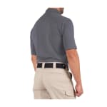 First Tactical Men's Performance Short Sleeve Polo Wolf Grey 112509-036 - Additional Image 4