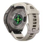 Garmin Fenix 9 Pro 43mm Titanium Smartwatch w/ Built-In Flashlight, AMOLED Display, Fog Gray-Dark Sandstone Silicone Band 010-04335-85 - Additional Image 10