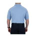 First Tactical Men's Performance Short Sleeve Polo Medium Blue 112509-781 - Additional Image 2