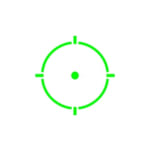 Holosun 507 Green Multi-Reticle Open Lens Solar Shake Awake 7075 Aluminum Miniature Pistol Reflex Sight HE507C-GR-X3