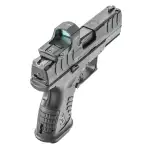 Springfield Armory XD(M) Elite 10mm 3.8" Bbl Black Optic Ready Handgun w/ Fiber Optic Sights, TacRack RS, 2x11rd Mags XDME93810CBHCOSP - Additional Image 4