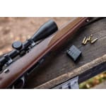 Tikka T1X Hunter Blued Steel 17 HMR NS 20 BBL 1:1/9 1/2x28 TPI RH 6RD Wood / Oiled Brown J04117