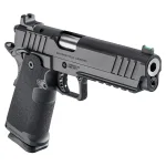 Springfield Armory 1911 DS Prodigy 9mm 5" Bbl Black Handgun w/ AOS Plate, U-Notch Fiber Optic Sights, 1x17rd & 1x20rd Mags PH9119AOS - Additional Image 1