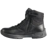 First Tactical Women's 6" Duty Safety Toe Side-Zip Black Boots 166924-019 - Additional Image 1