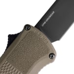 Benchmade Shootout CPM-CruWear S30V Stainless Steel 63-65HRC Drop-point 3.51" Knife w/Ranger Green Grivory Handle 5371BK-03 - Additional Image 3