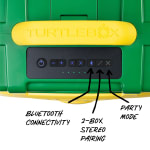 Turtlebox GameDay Series 2.0 Original Outdoor Bluetooth Speaker w/ Party Mode, Waterproof, 25hr Battery, Green/Yellow TB-ORIG-G3-GRN-YLLW-YLLW-2 - Additional Image 4