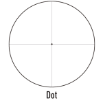 March High Master 10-60x56 1/8 Reticle 1/8 MOA Riflescope D60HV56L-1-8 - Reticle Image 1
