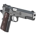 Springfield Armory 1911 Garrison 9mm 5" Bbl Blued Handgun w/ Target Adj Rear Sight, 1x9 rd Mag PX9419-ADJ - Additional Image 1
