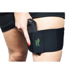 Sticky Holsters Guard Her Plush Elastic Thigh Band Belt, Mounts a 18-26" Sticky Holster GHBMD