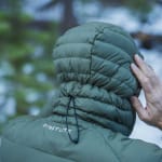 First Lite Men's Alpine Lite Down Jacket Conifer MTADJCN - Additional Image 5