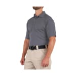 First Tactical Men's Performance Short Sleeve Polo Wolf Grey 112509-036 - Additional Image 1