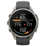 Garmin Fenix 9 Pro 47mm Titanium Smartwatch w/ inReach, AMOLED Display, Graphite-Black Silicone Band 010-04336-20 - Additional Image 3