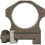 Nightforce X-Treme Duty 34mm 1.00" Medium UltraLite 6 Screw Dark Earth DEMO Ring Set A679 - Additional Image 4