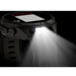 Garmin Fenix 9 Pro 43mm Carbon Gray DLC Titanium Smartwatch w/ inReach, AMOLED Display, Black-Pebble Gray Silicone Band 010-04335-10 - Additional Image 12