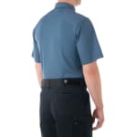 First Tactical Men's V2 Pro Performance Short Sleeve Shirt French Blue 112012-484 - Additional Image 3