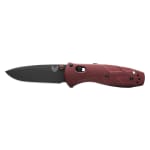 Benchmade Osborne Mini Barrage AXIS Assist Drop-Point Redstone Knife 585BK-04