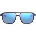 Leupold Bridger Matte Black Performance Eyewear w/Blue Mirror Lenses 186748