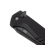 Tekto F3 Charlie Black D2 Blade Black G10 Handle Black Accents Drop Lock Fine Edge Folding Knife F3R-G1BK-D2BK1-A1 - Additional Image 3