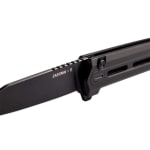 Tekto F4 Echo Black S35VN Blade Aluminum Handle Black G10 Inserts Black Accents Drop Lock Fine Edge Folding Knife F4R-T6GBK-S35BK5-A1 - Additional Image 4
