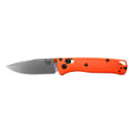 Benchmade Mini Bugout AXIS Drop-Point Orange Grivory Knife 533