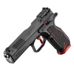 CZ-USA Shadow 2 Target 9mm 5" Bbl Steel Frame Black Pistol w/ (1)x17rd Magazine, Nitride Slide, Adjustable Sights 91246 - Additional Image 1