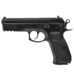 CZ 75 SP-01 Tactical 50th Anniversary Elite 9mm 10rd Blk Polycoat Steel, FS, Ambi Decocker, Blk Rubber Grips Full-Size Handgun 01215