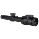 Trijicon AccuPoint 1-8x24mm BAC Red Triangle Post Reticle 30mm Tube Satin Black Capped Adjusters Riflescope TR35-C-200184