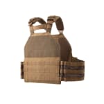 First Tactical Specialist Plate Rack 1000D Nylon Coyote Plate Carrier for 10x12 Plates w/ Indexing Closure System & Padded Plate Pocket 118003-060-1SZ - Additional Image 1