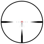 Sig Sauer Tango-MSR 1-6X24mm 30mm SFP Illuminated Bdc-6 Reticle 0.5 MOA Capped Black Compact Scope w/1.535 Mount SOTMC61000