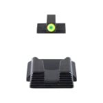 Ameriglo Protector Sight Set w/ Black Serrated Rear & Green Tritium Dot with LumiGreen Outline Front for S&W Bodyguard 2.0 SWBG-705 - Additional Image 1