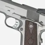 Springfield Armory 1911 Garrison 9mm 4.25" Bbl Stainless Handgun w/ Low profile 3-Dot Sights, 1x9rd Mag PX9417S - Additional Image 1