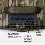 Turtlebox Original Gen 3 Outdoor Waterproof Speaker Mossy Oak Bottomland w/ Party & TWS Mode, 25hr Battery TB-ORIG-G3-BOTTOMLAND-MO BTTM-BRN-BRN-1 - Additional Image 4