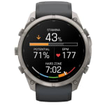 Garmin Fenix 9 Pro 51mm Titanium Smartwatch w/ Built-In Flashlight, AMOLED Display, Graphite-Black Silicone Band 010-04337-25 - Additional Image 3